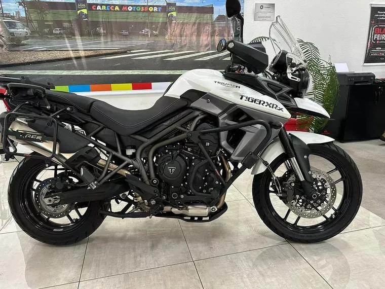 Triumph Tiger 800 Branco 20