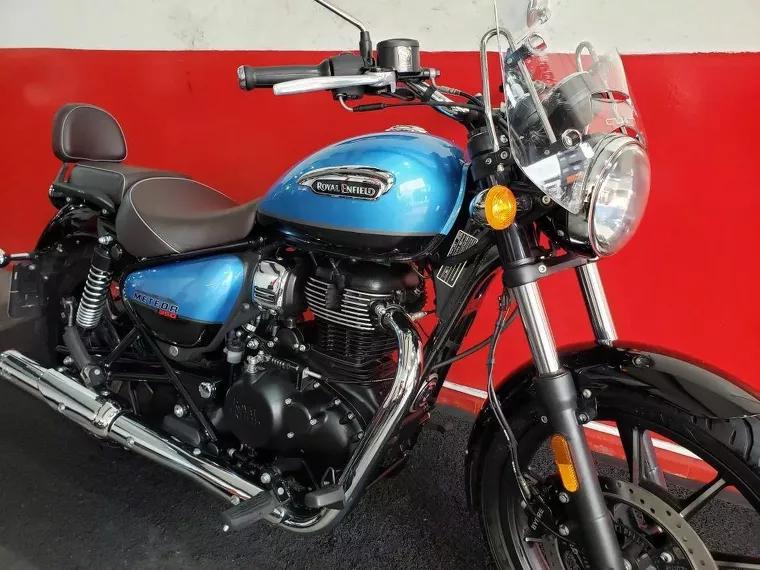 Royal Enfield Meteor Azul 11