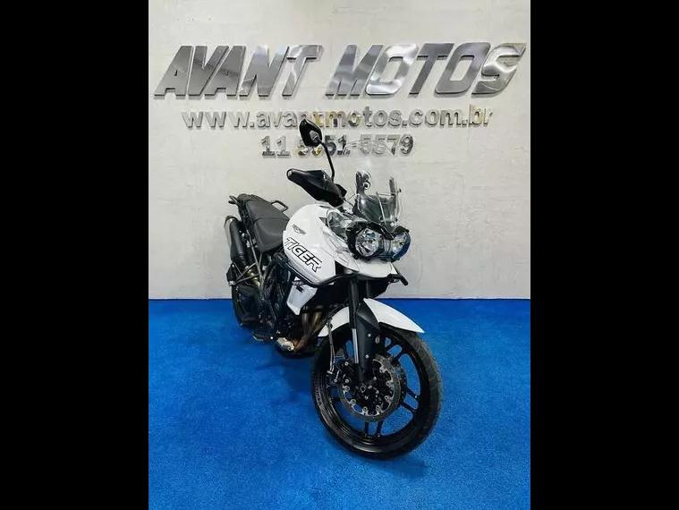 Triumph Tiger 800 Branco 1