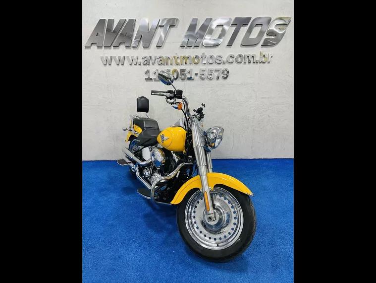 Harley-Davidson Fat Boy Amarelo 1