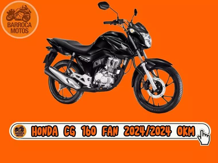 Honda CG 160 Preto 1