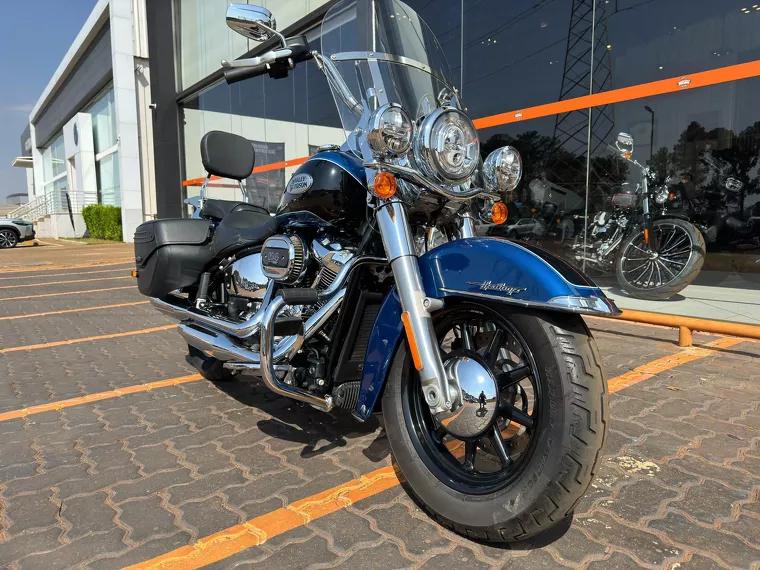 Harley-Davidson Heritage Azul 2