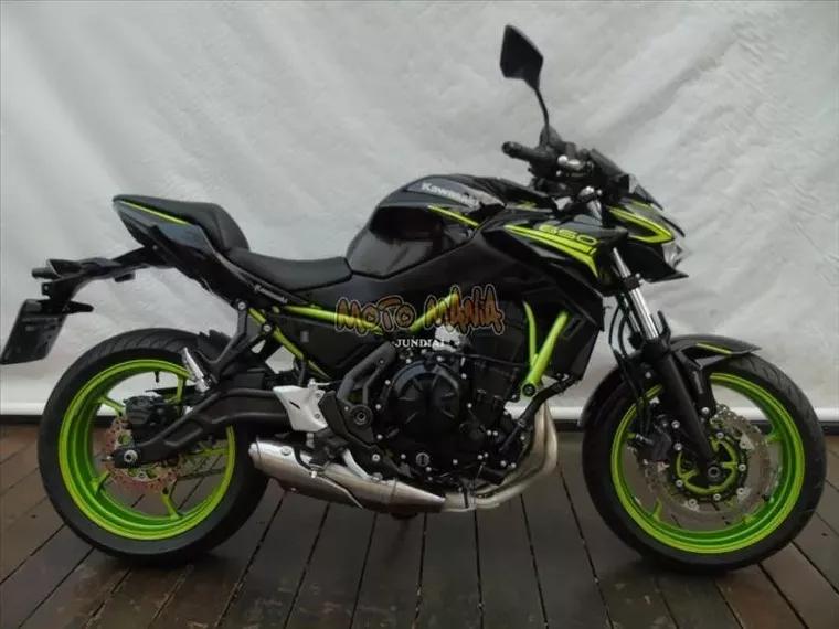 Kawasaki Z 650 Preto 1