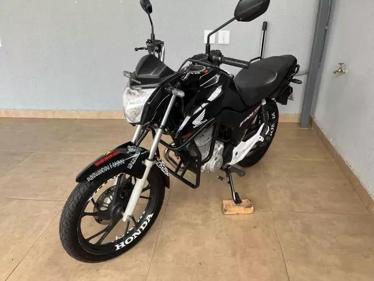 Honda CG 160 Preto 3