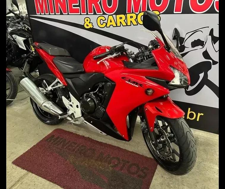 Honda CBR 500 Vermelho 3