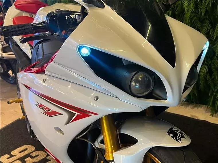 Yamaha YZF R1 Branco 4