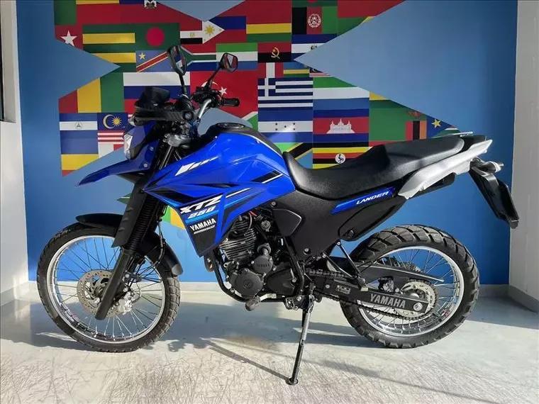 Yamaha XTZ 250 Azul 2