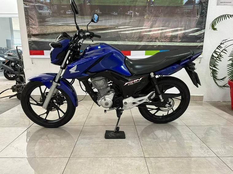 Honda CG 160 Azul 18