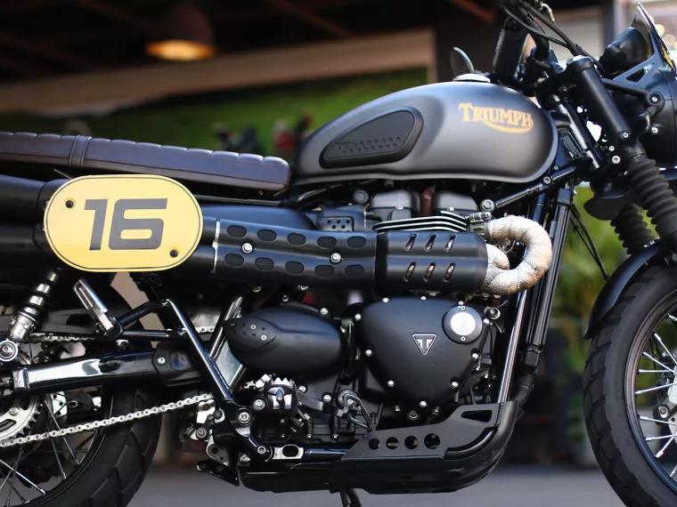 Triumph Street Scrambler Cinza 13