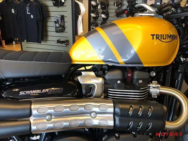 Triumph Street Scrambler Amarelo 3