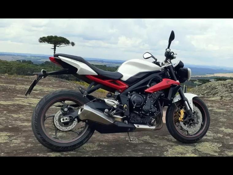 Triumph Street Triple Branco 1