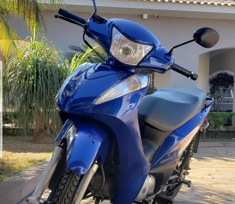 Honda Biz Azul 1