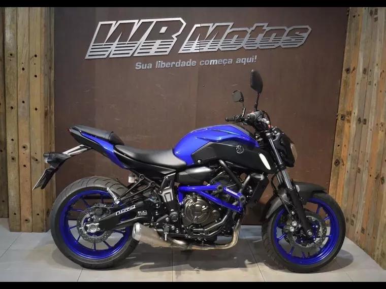 Yamaha MT-07 Azul 1