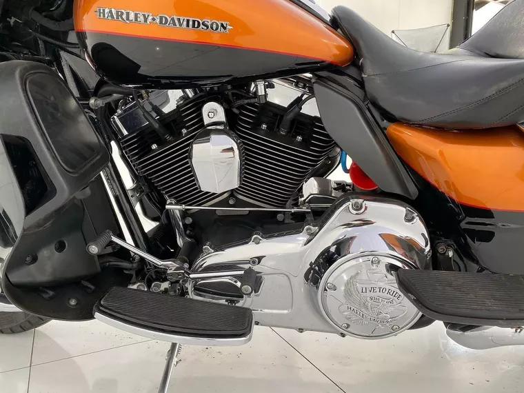 Harley-Davidson Electra Glide Laranja 11