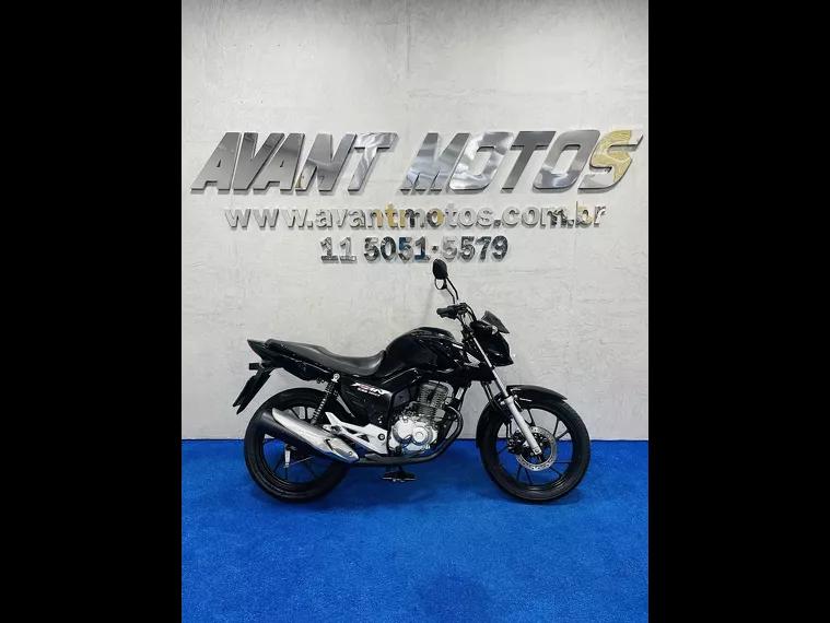 Honda CG 160 Preto 2