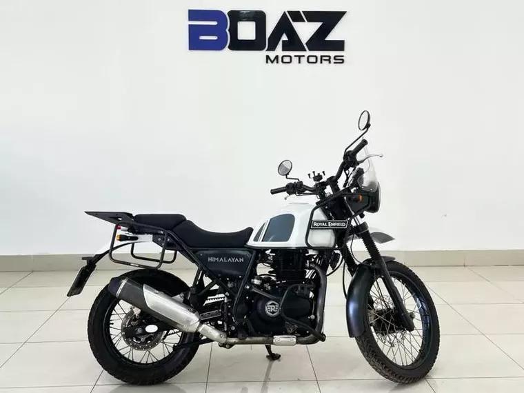 Royal Enfield Himalayan Branco 1