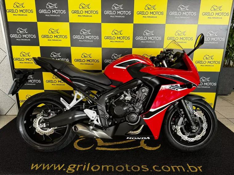 Honda CBR 650 Vermelho 1