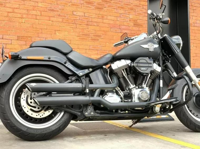 Harley-Davidson Fat Boy Preto 14