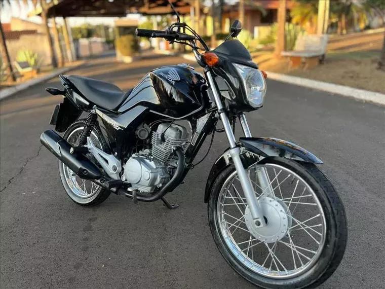 Honda CG 150 Preto 2