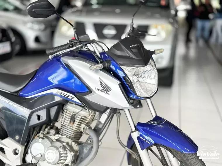 Honda CG 160 Azul 2