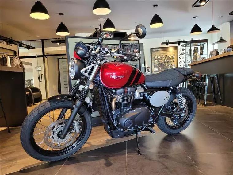 Triumph Street Scrambler Vermelho 4