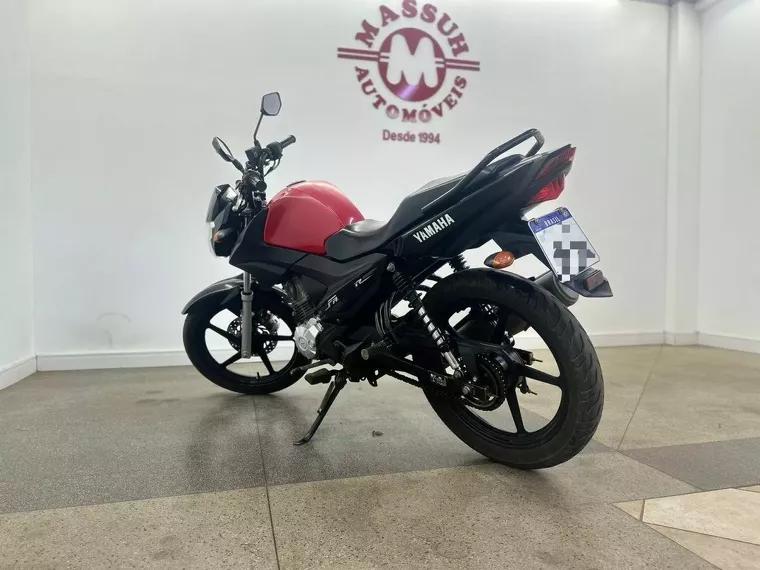 Yamaha YBR 125 Factor Vermelho 4