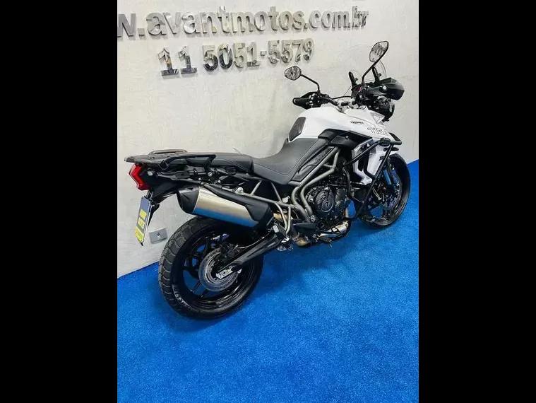 Triumph Tiger 800 Branco 3