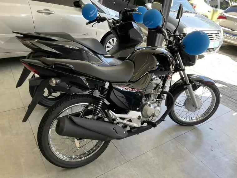 Honda CG 160 Preto 2