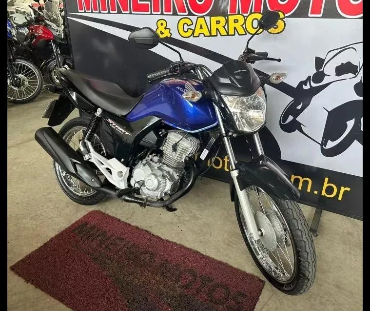 Honda CG 160 Azul 3