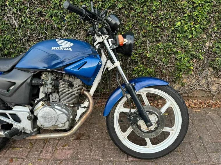 Honda CBX 200 Azul 12