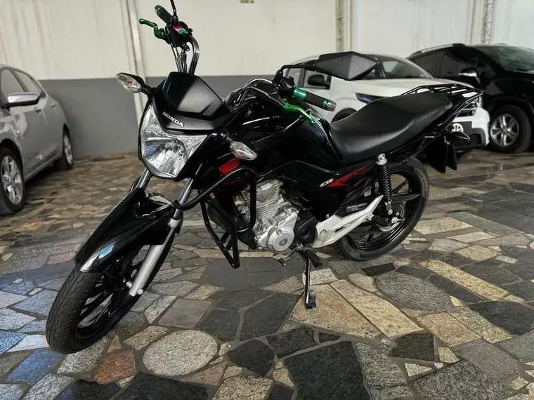 Honda CG 160 Preto 1