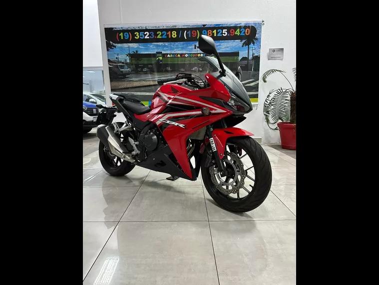 Honda CBR 500 Vermelho 23