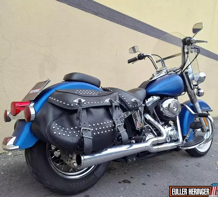 Harley-Davidson Heritage Azul 5