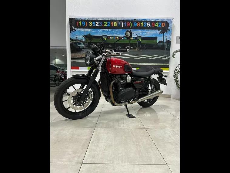 Triumph Street Twin Vermelho 10