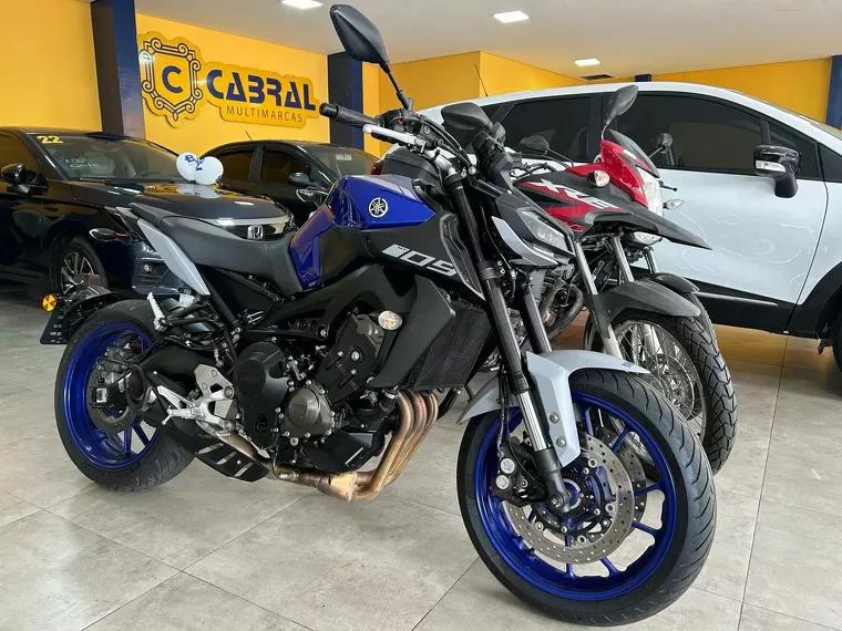 Yamaha MT-09 Azul 1