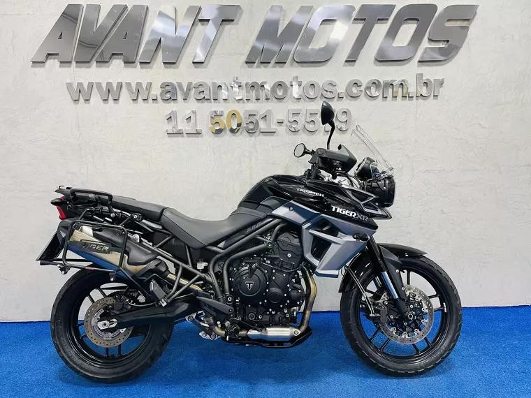 Triumph Tiger 800 Preto 14