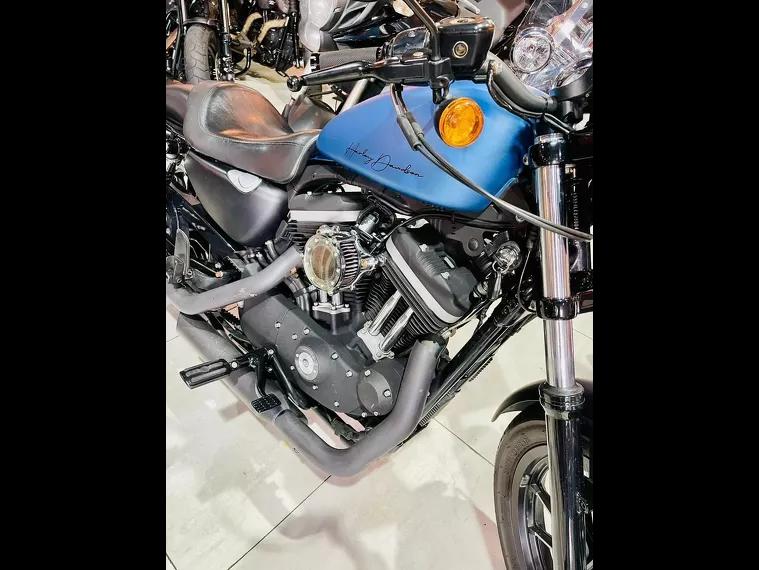 Harley-Davidson Sportster 883 Azul 9