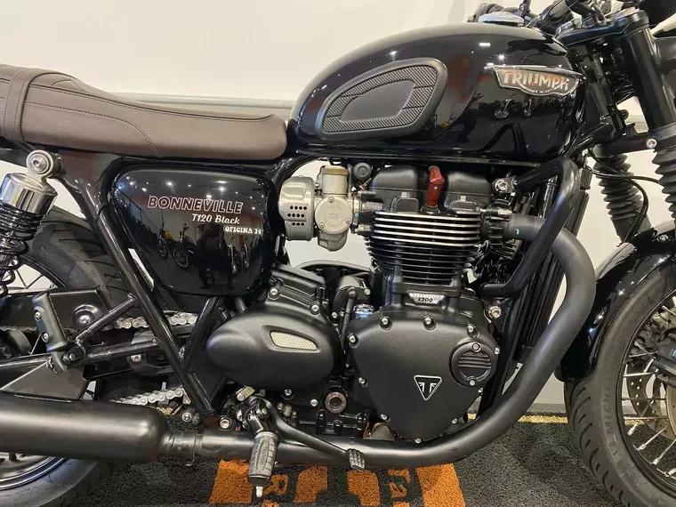 Triumph Bonneville Preto 2