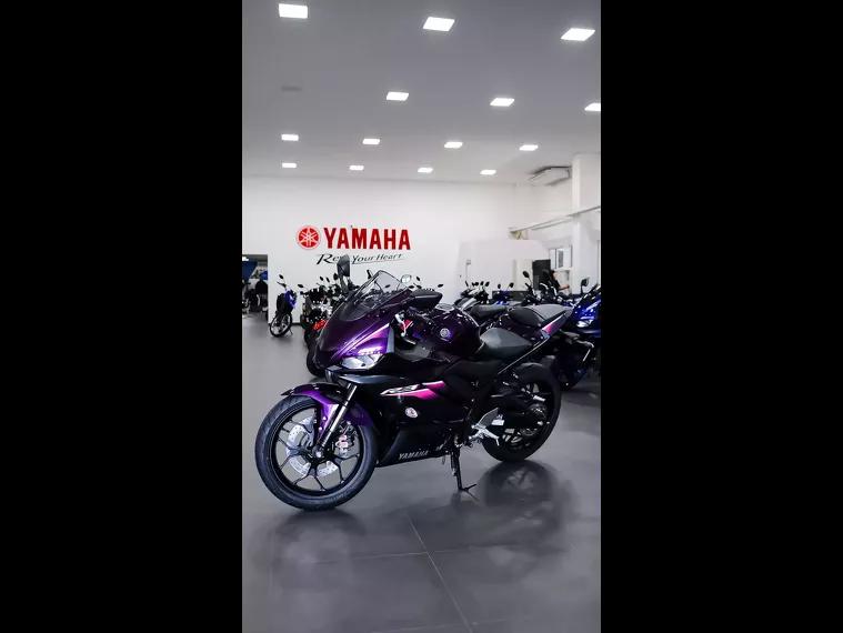 Yamaha YZF R3 Roxo 3