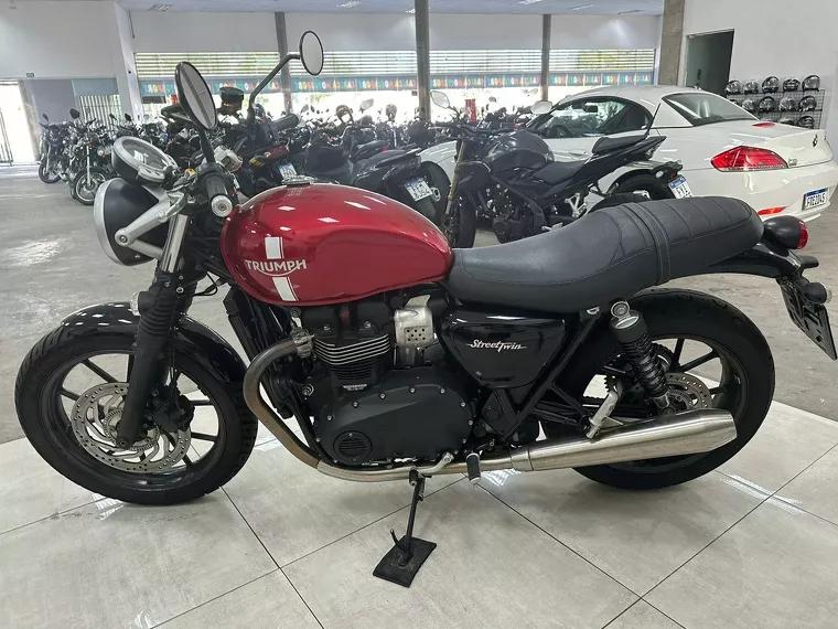 Triumph Street Twin Vermelho 19