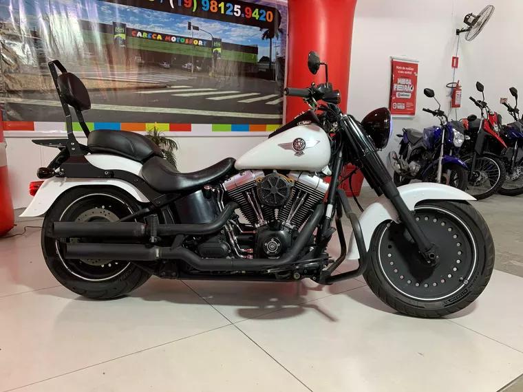 Harley-Davidson Fat Boy Branco 1