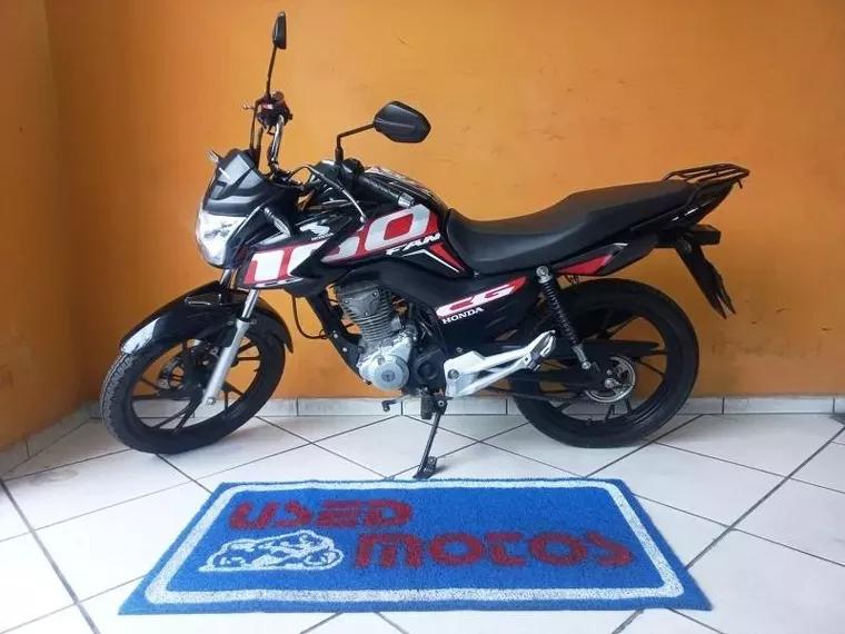 Honda CG 160 Preto 7