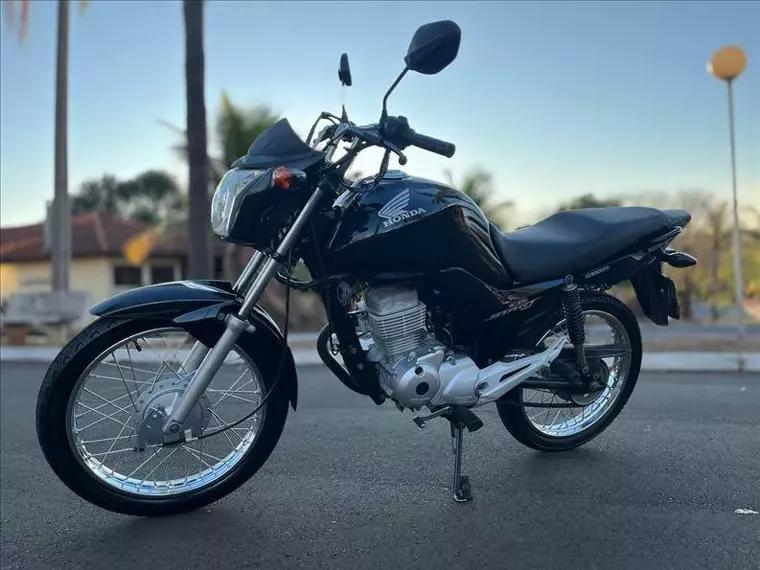 Honda CG 150 Preto 3