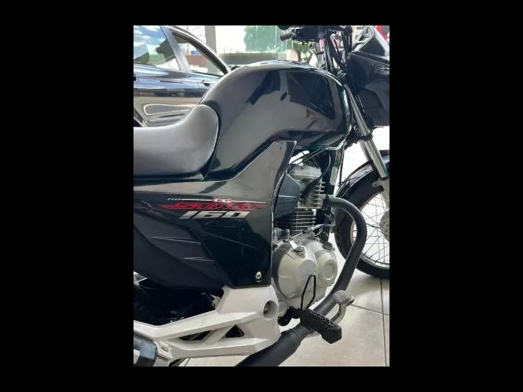 Honda CG 160 Preto 5