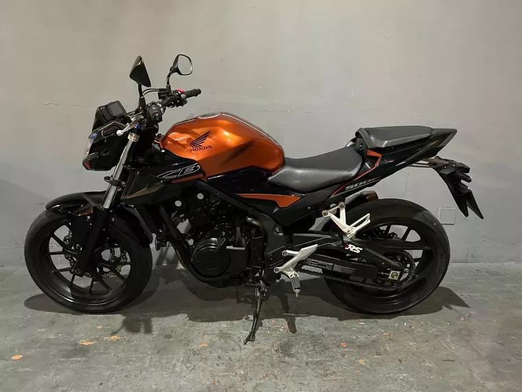 Honda CB 500 Laranja 5