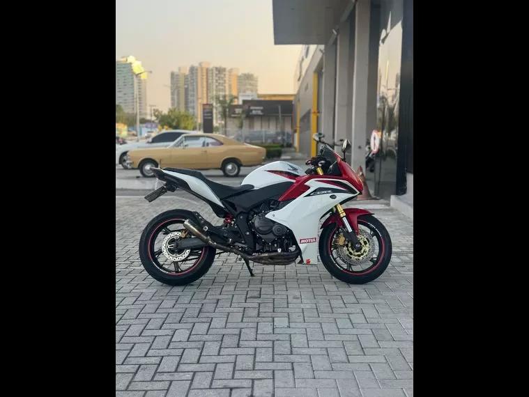 Honda CBR 600 Branco 1