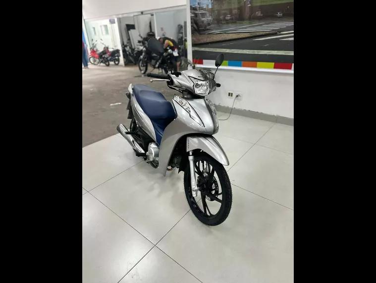 Honda Biz Cinza 10