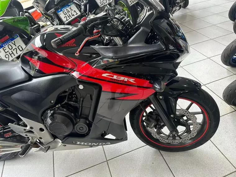 Honda CBR 500 Preto 14