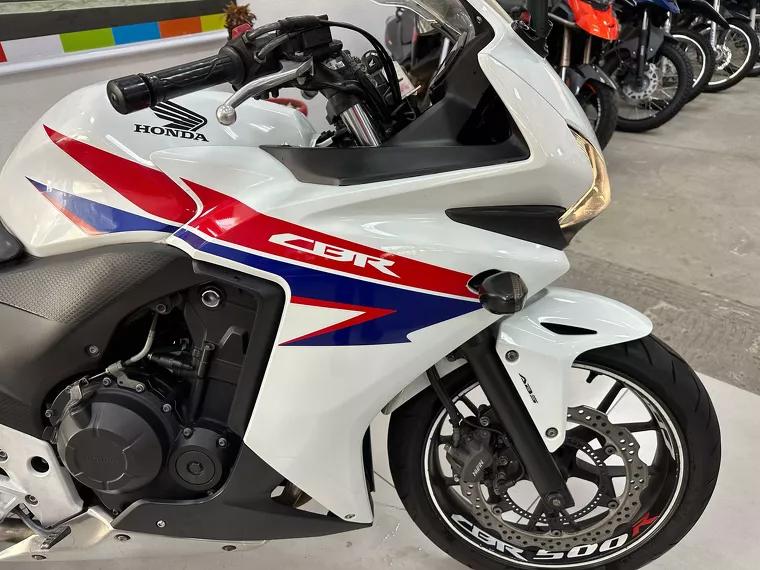 Honda CBR 500 Branco 4