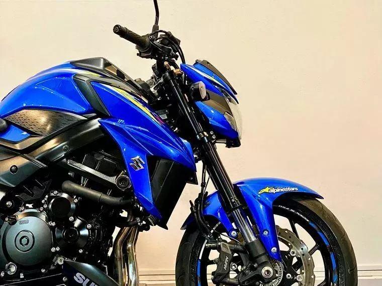 Suzuki GSX-S Azul 8